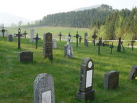 Cementerio en Gjemnes, Noruega